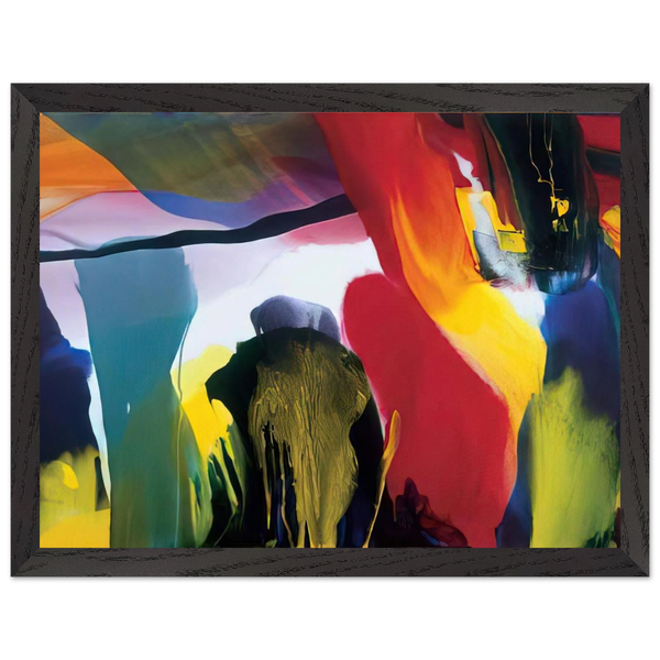 Phenomena Solstice Encounter by Paul Jenkins — Framed art print at Zephyeer