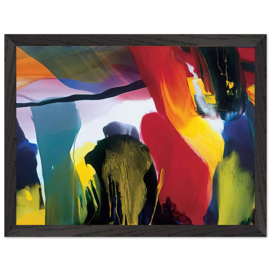 Phenomena Solstice Encounter by Paul Jenkins — Framed art print at Zephyeer