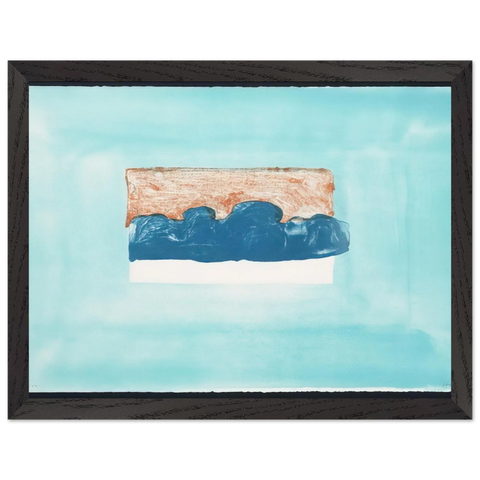 Untitled - 1976 by Howard Hodgkin — Framed art print at Zephyeer