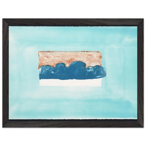 Untitled - 1976 by Howard Hodgkin — Framed art print at Zephyeer