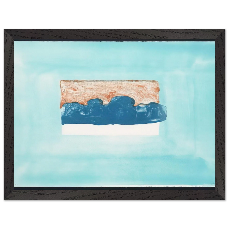 Untitled - 1976 by Howard Hodgkin — Framed art print at Zephyeer