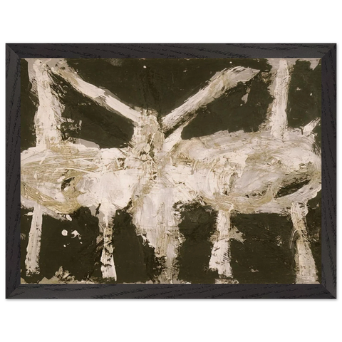 Min-Oe by Cy Twombly — Framed art print at Zephyeer