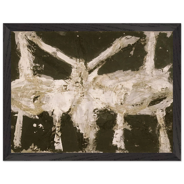 Min-Oe by Cy Twombly — Framed art print at Zephyeer