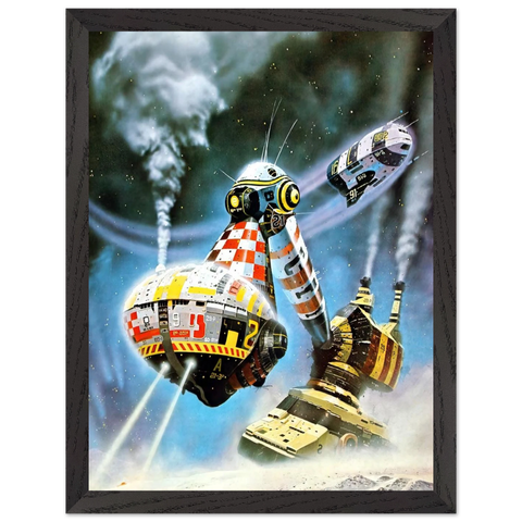 Chris Foss — Framed art print at Zephyeer