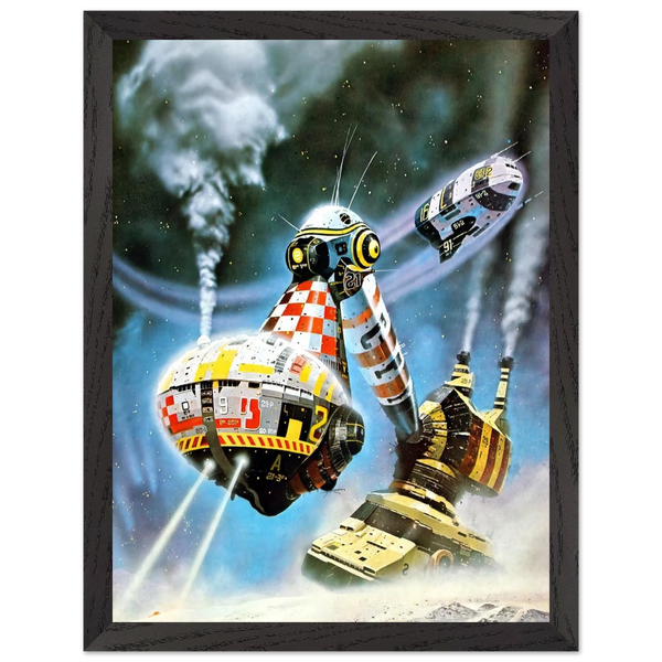 Chris Foss — Framed art print at Zephyeer