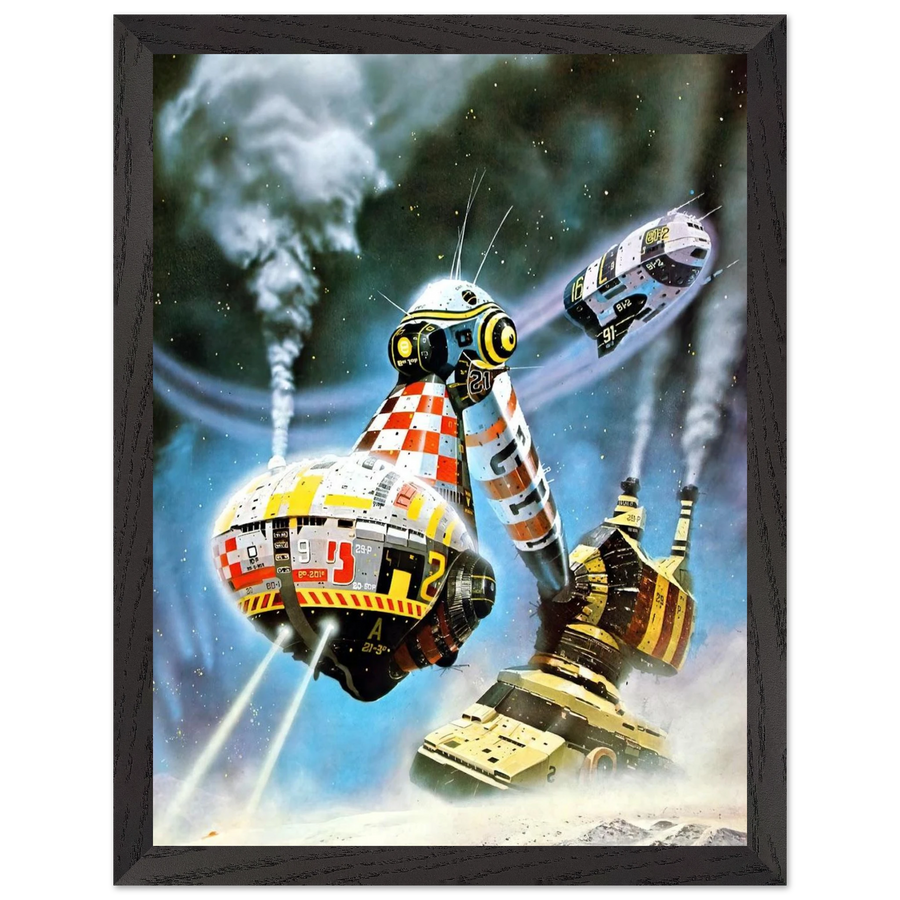 Chris Foss — Framed art print at Zephyeer