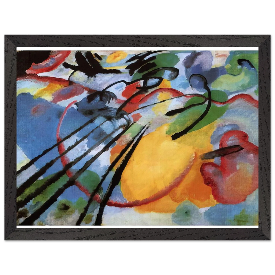IMPROVISATION 26 ROWING 1912 by Wassily Kandinsky — Framed art print at Zephyeer