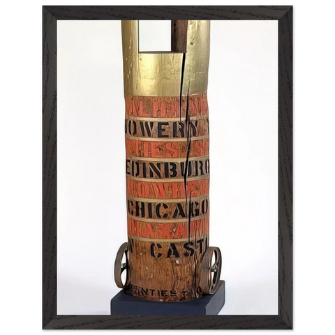 Bob's Column by Robert Indiana — Framed art print at Zephyeer