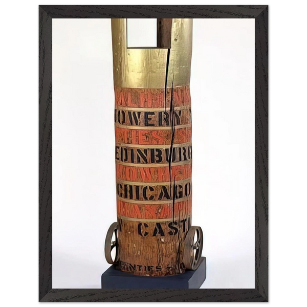 Bob's Column by Robert Indiana — Framed art print at Zephyeer