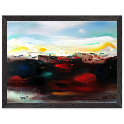 UNTITLED 2007 by Chu teh Chun — Framed art print at Zephyeer
