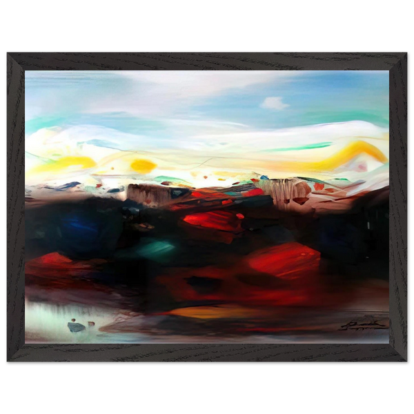 UNTITLED 2007 by Chu teh Chun — Framed art print at Zephyeer