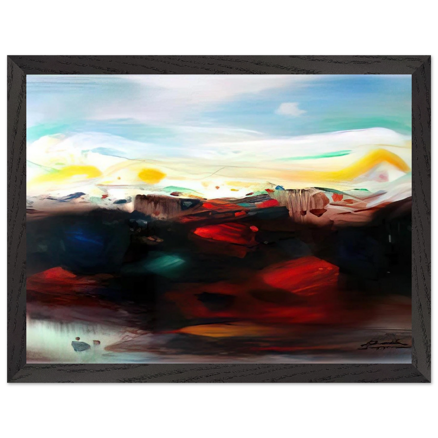 UNTITLED 2007 by Chu teh Chun — Framed art print at Zephyeer