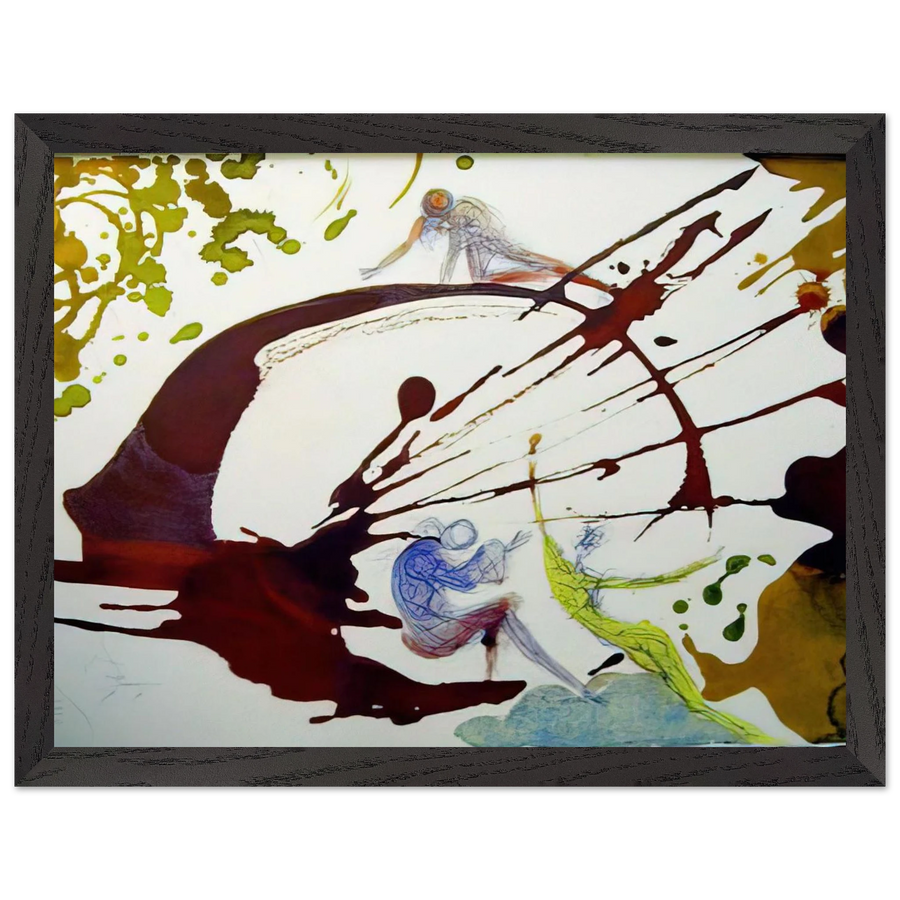 IN PRINCIPIODEUS CREAVIT 1964 by Salvador Dali — Framed art print at Zephyeer