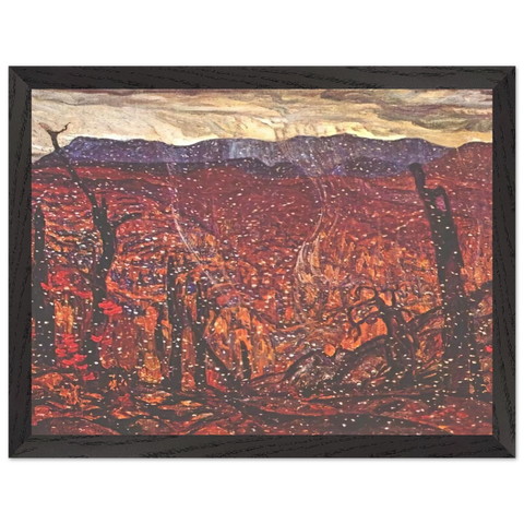 First Snow, Algoma Country - 1920 by A.Y. Jackson — Framed art print at Zephyeer