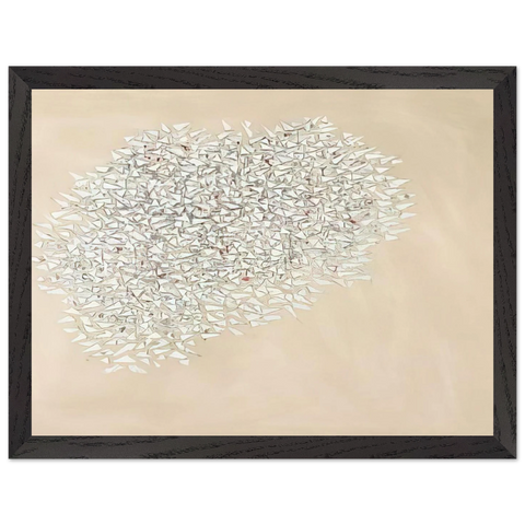 White Mass - 1980 by Robert Goodnough — Framed art print at Zephyeer