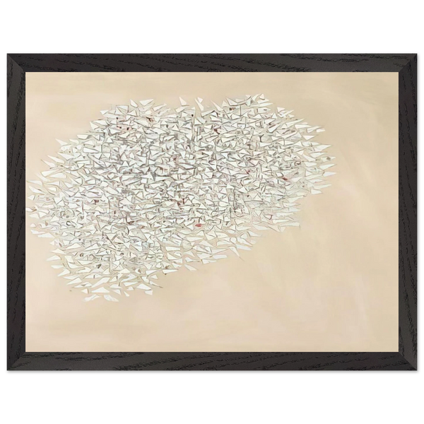 White Mass - 1980 by Robert Goodnough — Framed art print at Zephyeer