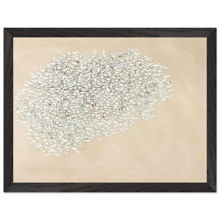 White Mass - 1980 by Robert Goodnough — Framed art print at Zephyeer
