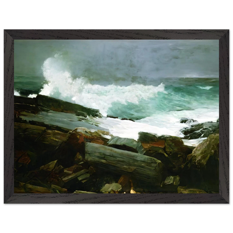 WEATHERBEATEN 1894 by Winslow Homer — Framed art print at Zephyeer