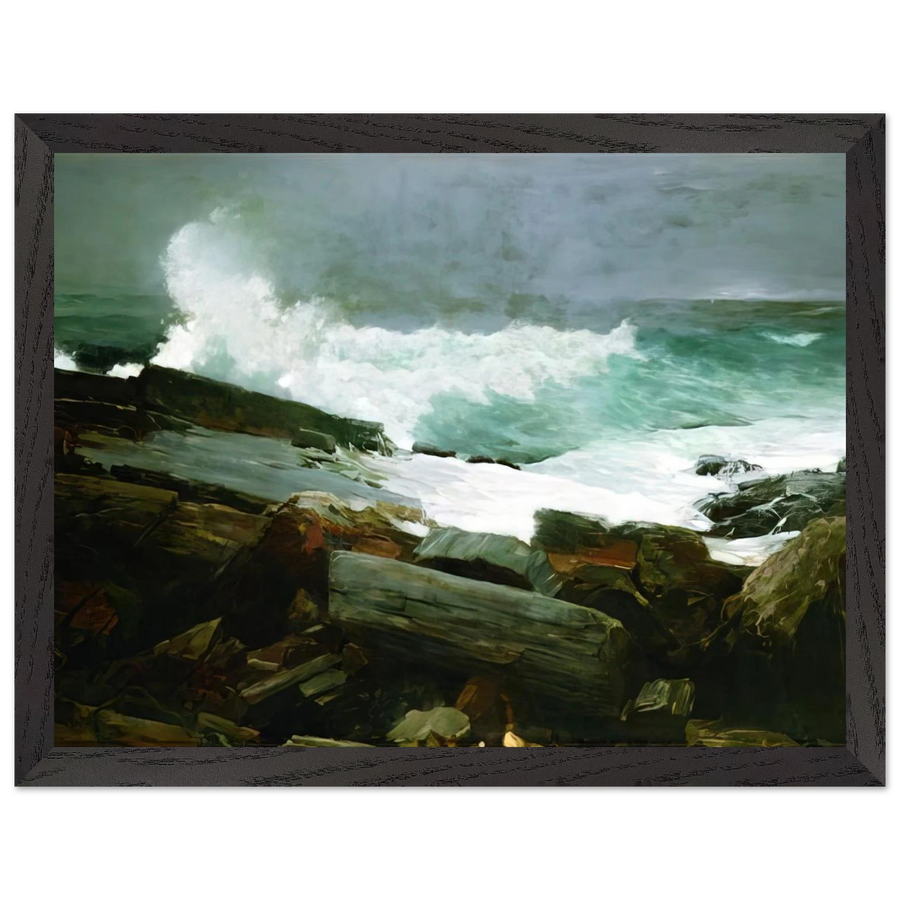 WEATHERBEATEN 1894 by Winslow Homer — Framed art print at Zephyeer