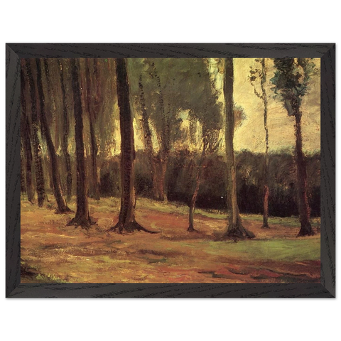 Edge of a Wood by Vincent van Gogh — Framed art print at Zephyeer