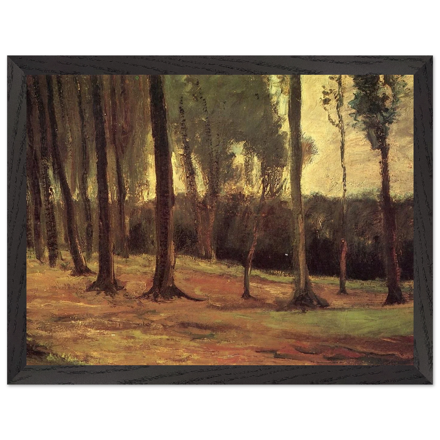 Edge of a Wood by Vincent van Gogh — Framed art print at Zephyeer