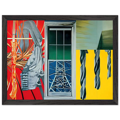 Industrial Cottage by James Rosenquist — Framed art print at Zephyeer