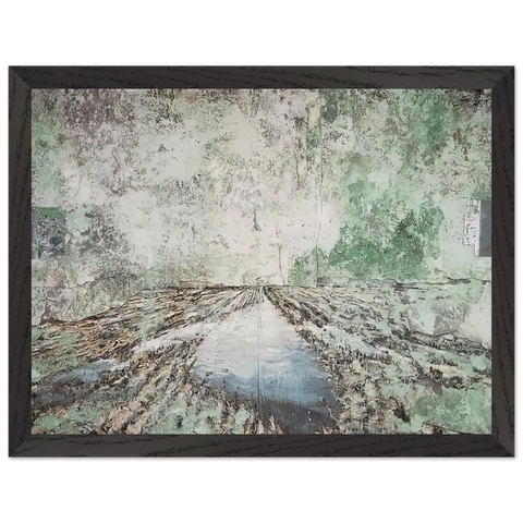 THE LAND OF THE TWO RIVERS ZWEISTROMLAND 1995 by Anselm Kiefer — Framed art print at Zephyeer