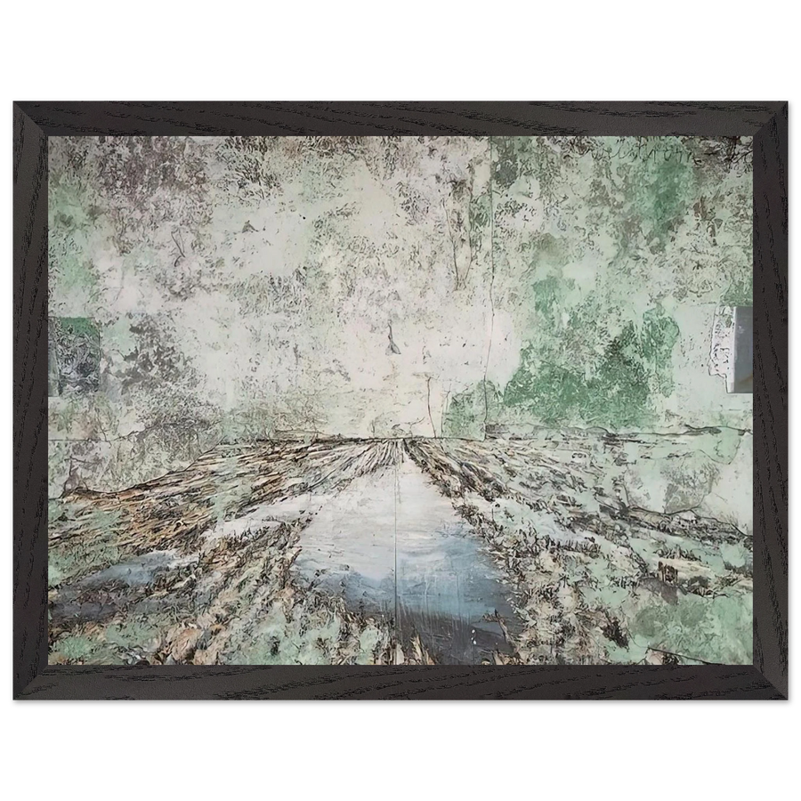 THE LAND OF THE TWO RIVERS ZWEISTROMLAND 1995 by Anselm Kiefer — Framed art print at Zephyeer