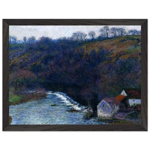 The Mill at Vervy by Claude Monet — Framed art print at Zephyeer