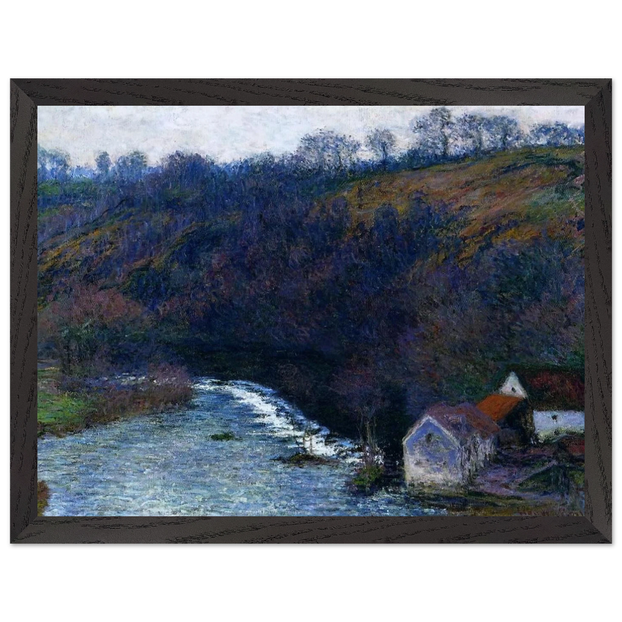 The Mill at Vervy by Claude Monet — Framed art print at Zephyeer