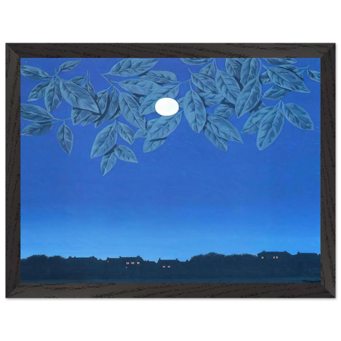 THE BLANK PAGE 1967 by Rene Magritte — Framed art print at Zephyeer