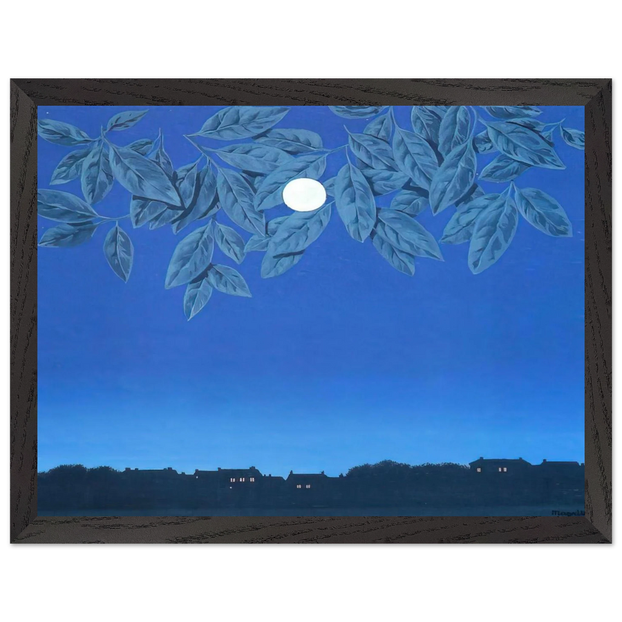 THE BLANK PAGE 1967 by Rene Magritte — Framed art print at Zephyeer