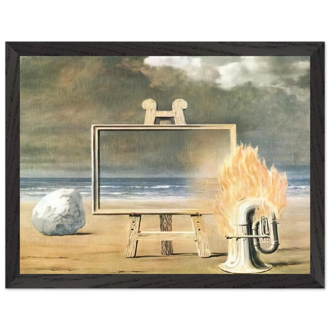 THE FAIR CAPTIVE 1947 by Rene Magritte — Framed art print at Zephyeer