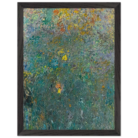 HYDROGEN 1961 by Milton Resnick — Framed art print at Zephyeer