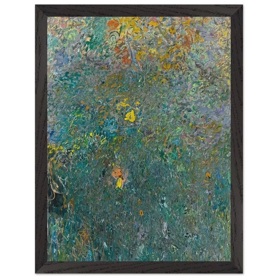 HYDROGEN 1961 by Milton Resnick — Framed art print at Zephyeer