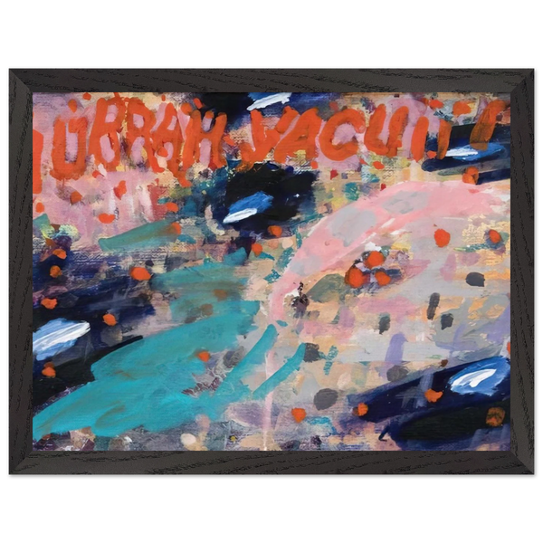Hurrah Vacuii!! - 1988 by Paul Thek — Framed art print at Zephyeer