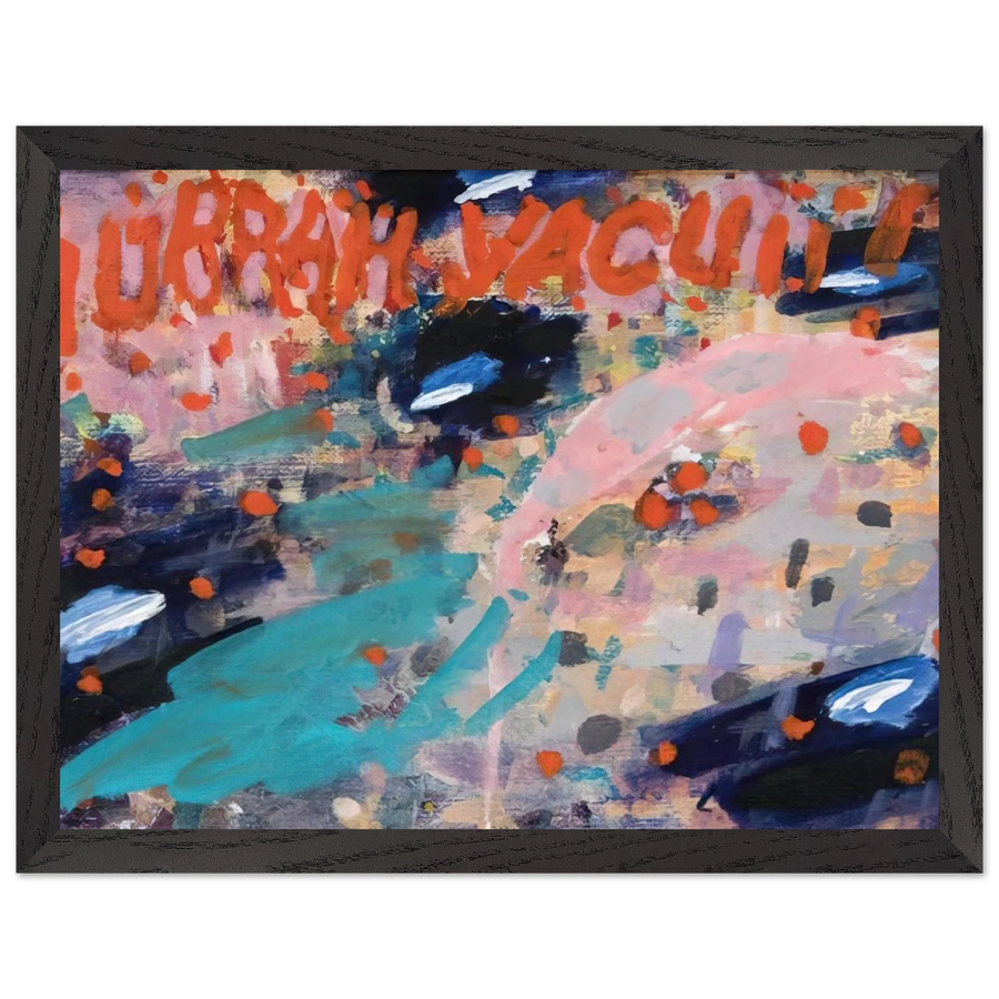 Hurrah Vacuii!! - 1988 by Paul Thek — Framed art print at Zephyeer