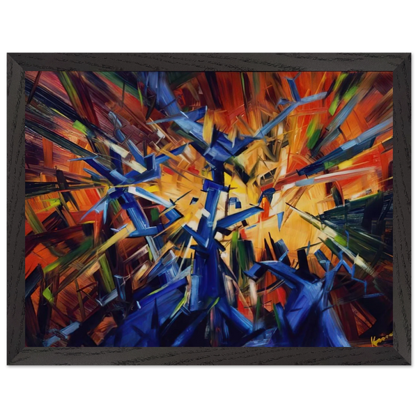 Untitled - 1966 by Konrad Zuse — Framed art print at Zephyeer