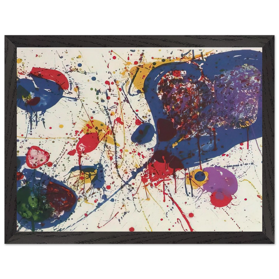 Light Violet  Lembark L20 by Sam Francis — Framed art print at Zephyeer