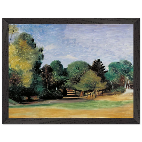 LANDSCAPE NEAR BARBIZON 1922 by Andre Derain — Framed art print at Zephyeer