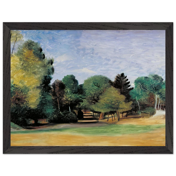 LANDSCAPE NEAR BARBIZON 1922 by Andre Derain — Framed art print at Zephyeer