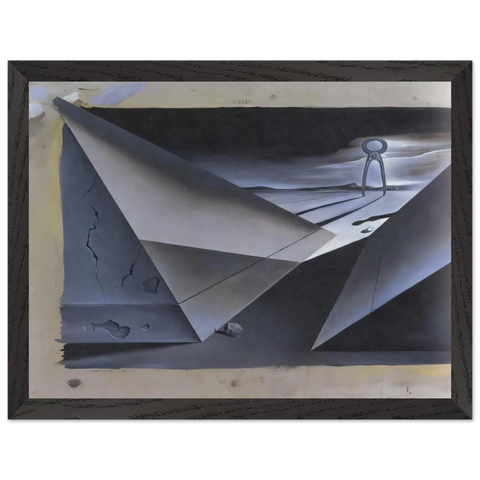 DESIGN FOR THE FILM SPELLBOUND 2 by Salvador Dali — Framed art print at Zephyeer