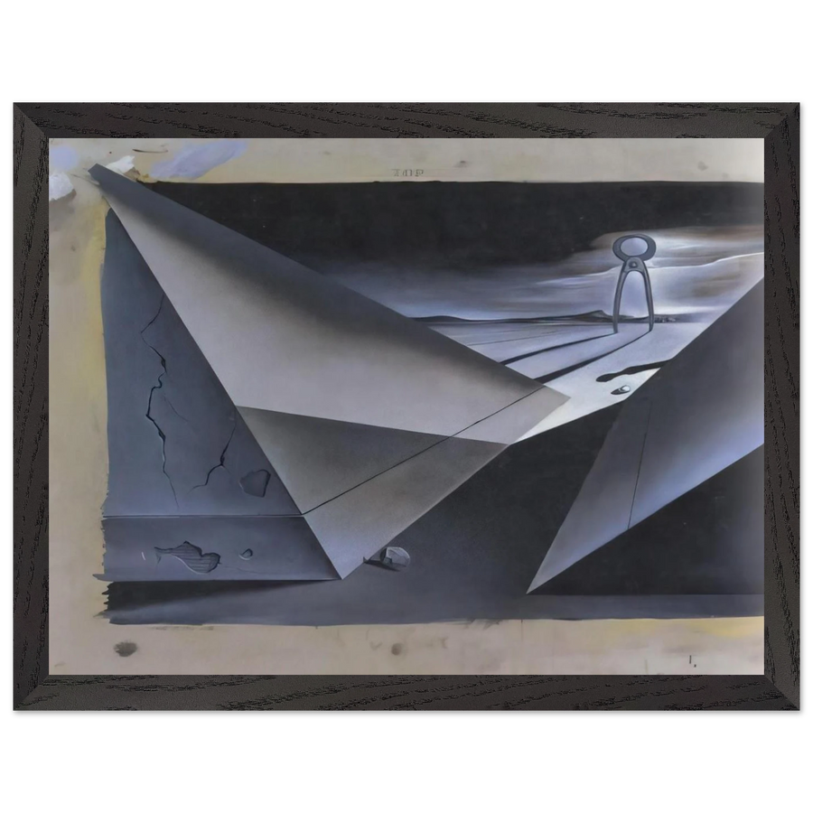 DESIGN FOR THE FILM SPELLBOUND 2 by Salvador Dali — Framed art print at Zephyeer