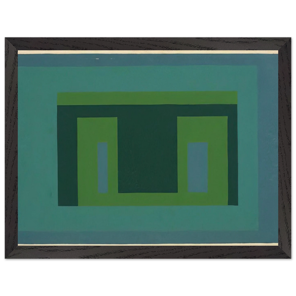 VARIANT ADOBE 1956 by Josef Albers — Framed art print at Zephyeer