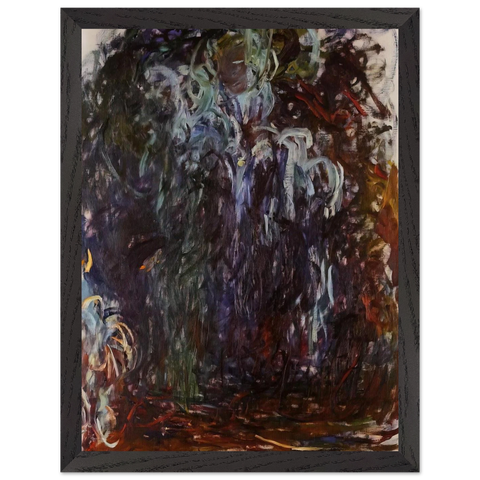 Weeping Willow by Claude Monet — Framed art print at Zephyeer