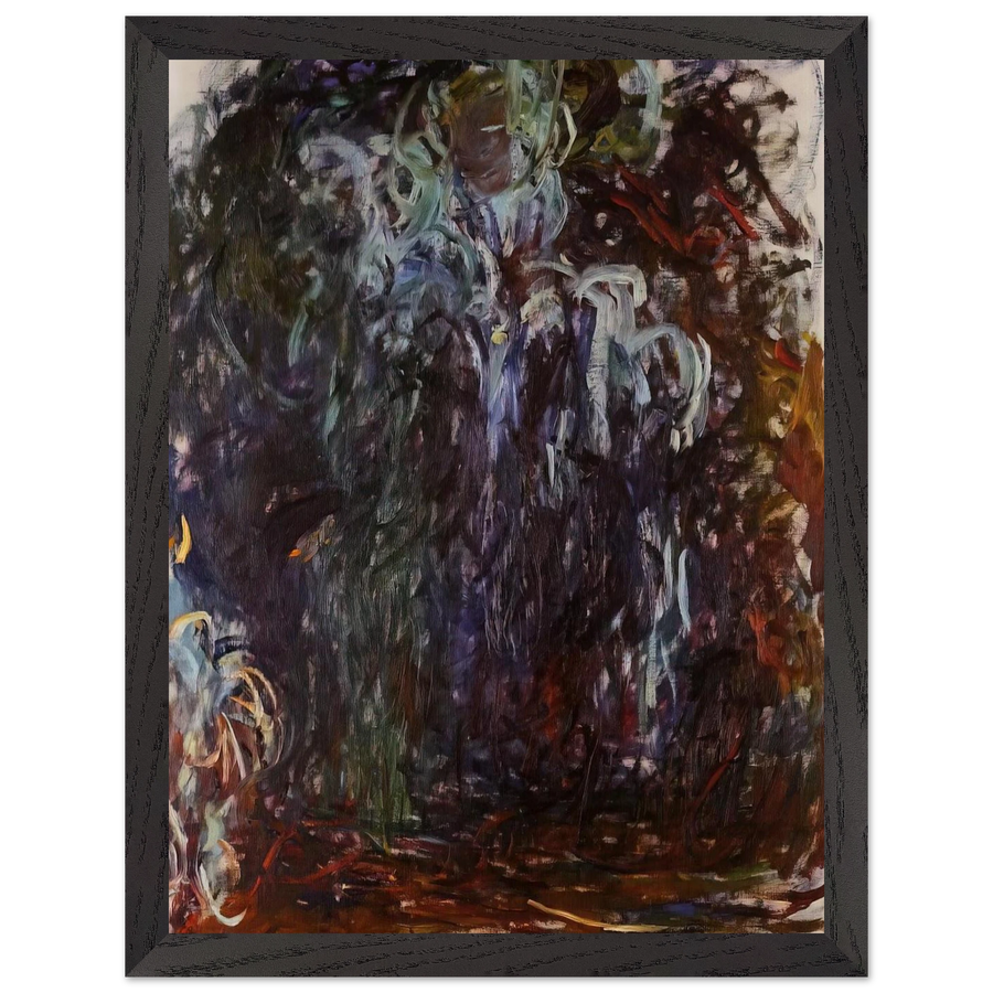 Weeping Willow by Claude Monet — Framed art print at Zephyeer