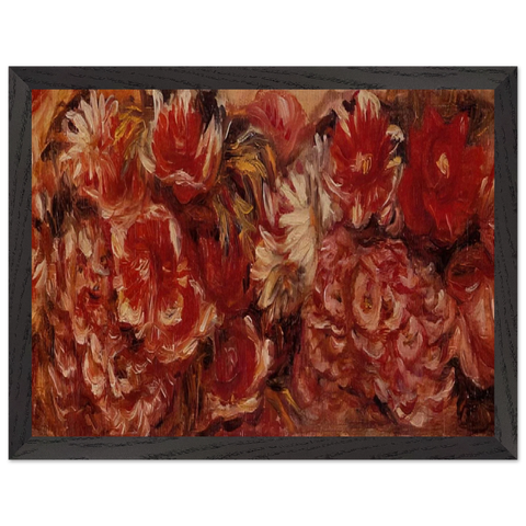 Floral Headband by Pierre-Auguste Renoir — Framed art print at Zephyeer
