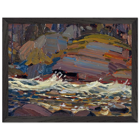 SWIFT WATER 1916 by Tom Thomson — Framed art print at Zephyeer
