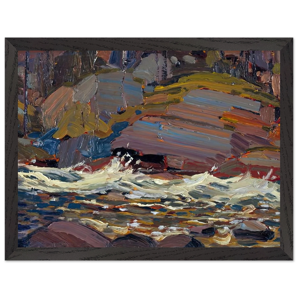 SWIFT WATER 1916 by Tom Thomson — Framed art print at Zephyeer