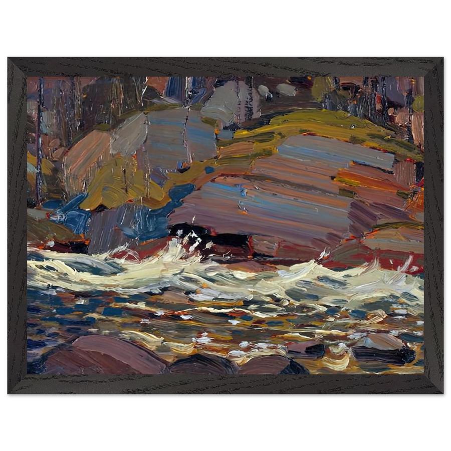 SWIFT WATER 1916 by Tom Thomson — Framed art print at Zephyeer